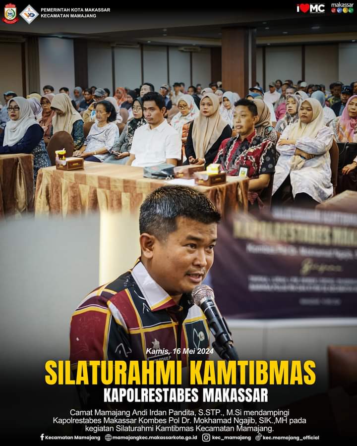 Gambar Silaturahmi Kamtibmas Kapolrestabes Makassar.